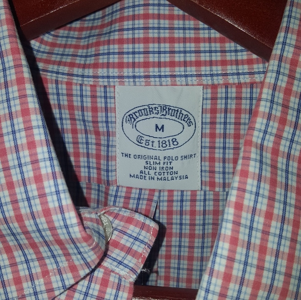 Brooks Brothers Gingham Shirt